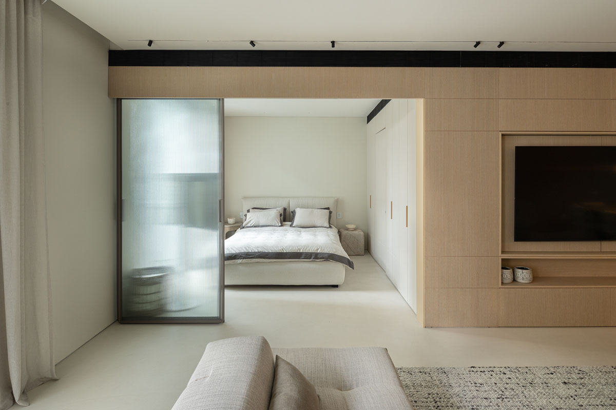 צילום מיטה זוגית בדירה